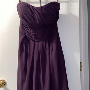 HUGE PRICE DROP-Bill Levkoff Dark bridesmaid dress